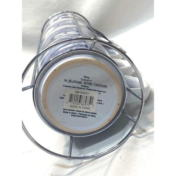 Disney's Nightmare before Christmas, 4 Stacking Mugs in holder - Picture 7 of 7